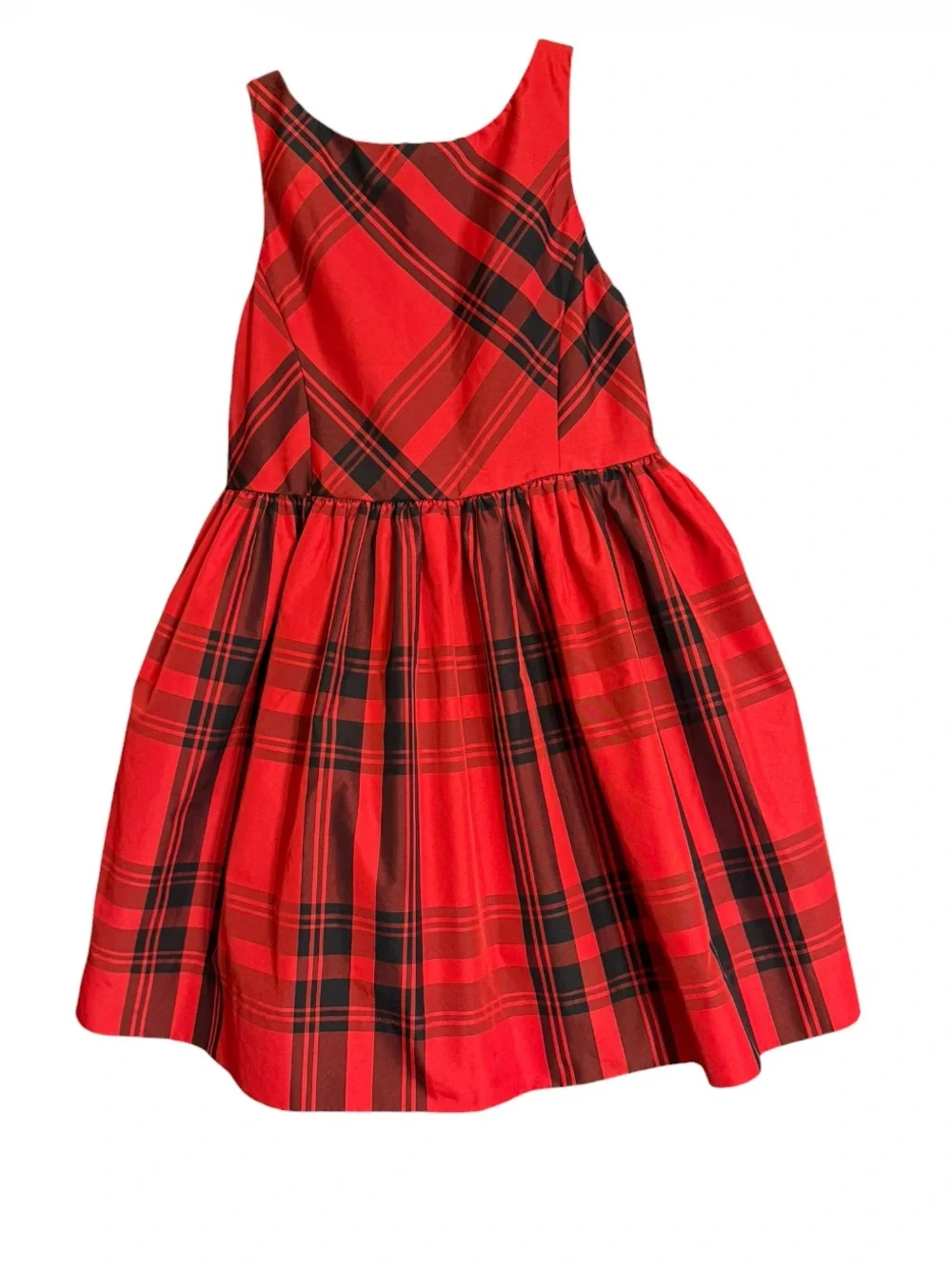 Polo by Ralph Lauren Red and Black Plaid Holiday Dress Size 4T